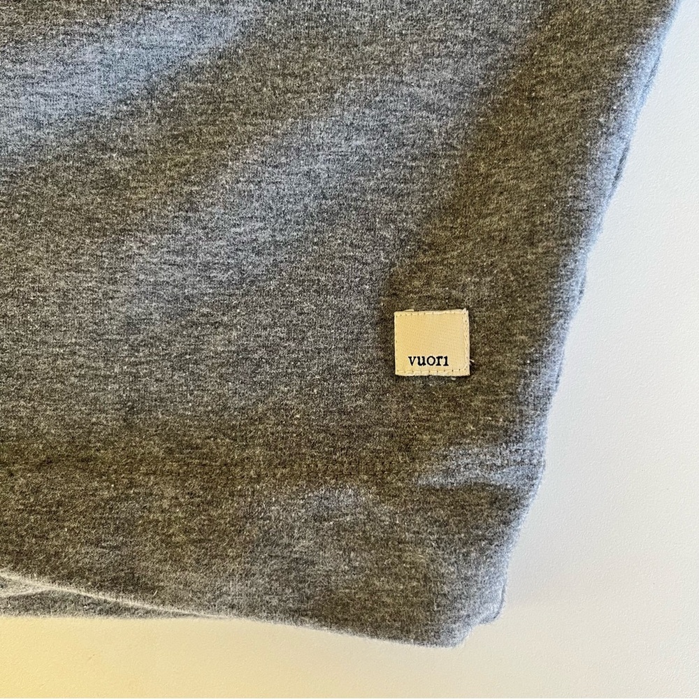 Vuori Crew Neck Sweatshirt Grey - Picture 7 of 7